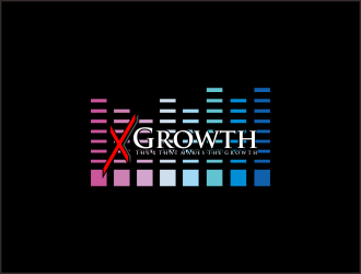 xGrowth logo design by redzo5