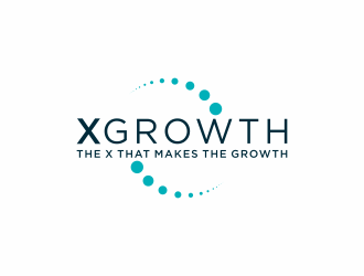 xGrowth logo design by kurnia