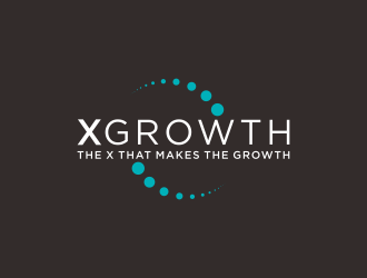 xGrowth logo design by kurnia