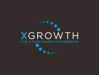 xGrowth logo design by kurnia