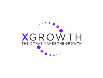 xGrowth logo design by kurnia