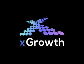 xGrowth logo design by Shabbir