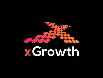 xGrowth logo design by Shabbir