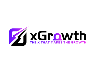 xGrowth logo design by changcut