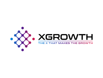 xGrowth logo design by Galfine