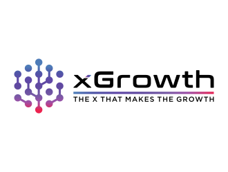 xGrowth logo design by mukleyRx