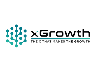 xGrowth logo design by mukleyRx