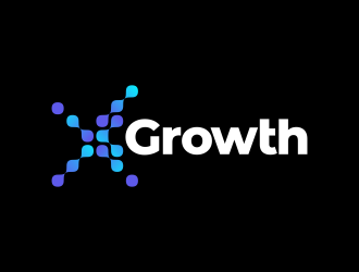 xGrowth logo design by ekitessar