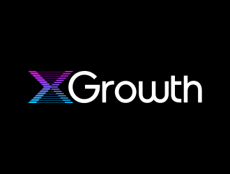xGrowth logo design by ekitessar