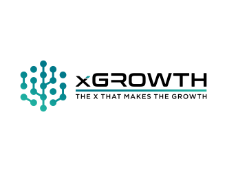 xGrowth logo design by mukleyRx
