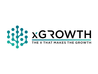 xGrowth logo design by mukleyRx