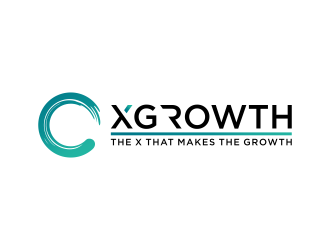 xGrowth logo design by mukleyRx