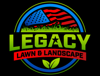 Legacy Lawn & Landscape logo design by jaize
