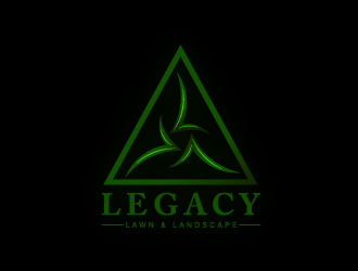 Legacy Lawn & Landscape logo design by firstmove
