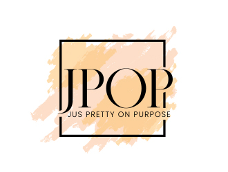 JPOP Jus Pretty On Purpose  logo design by AB212