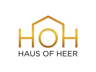 Haus of Heer also known as HOH (short form) logo design by sabyan
