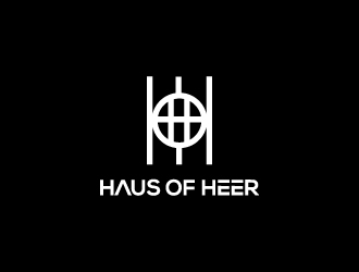 Haus of Heer also known as HOH (short form) logo design by yondi