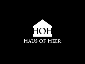 Haus of Heer also known as HOH (short form) logo design by yondi