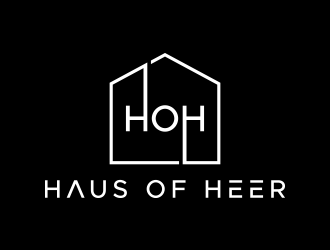 Haus of Heer also known as HOH (short form) logo design by lexipej