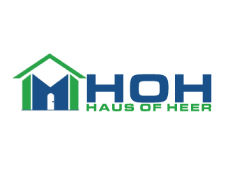 Haus of Heer also known as HOH (short form) logo design by AamirKhan