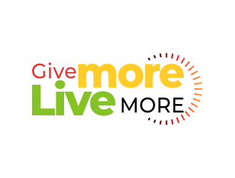 Give more LIVE MORE logo design by cikiyunn
