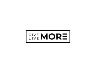 Give more LIVE MORE logo design by Asyraf48