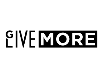 Give more LIVE MORE logo design by creator_studios