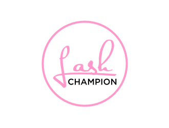 Lash Champion logo design by Nurmalia