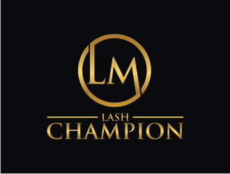 Lash Champion logo design by ora_creative