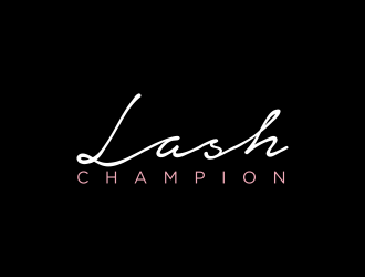 Lash Champion logo design by GassPoll