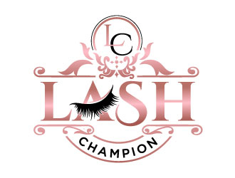 Lash Champion logo design by MonkDesign