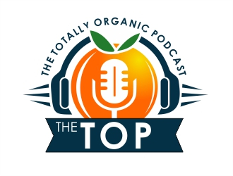The TOP - The Totally Organic Podcast  logo design by sangpangeran