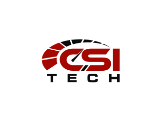 CSI Tech logo design by mbamboex