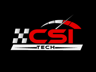 CSI Tech logo design by AamirKhan