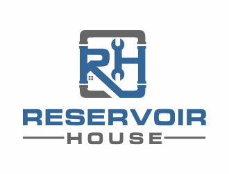 Reservoir House  logo design by MonkDesign