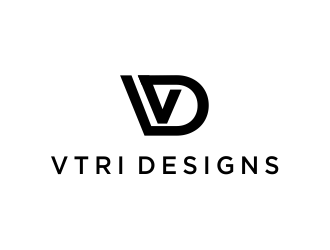Vtri Designs logo design by haidar