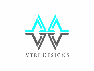 Vtri Designs logo design by santrie