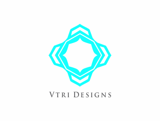 Vtri Designs logo design by santrie