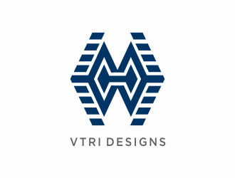 Vtri Designs logo design by santrie