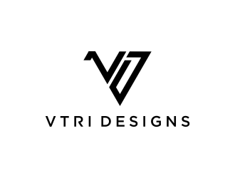 Vtri Designs logo design by haidar