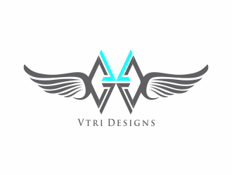 Vtri Designs logo design by santrie