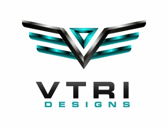 Vtri Designs logo design by MonkDesign