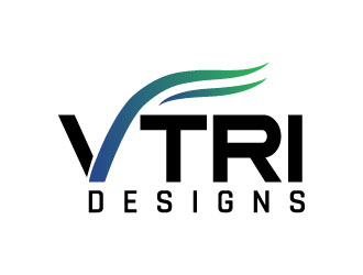 Vtri Designs logo design by MonkDesign
