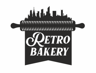 The Retro Bakery logo design by serprimero