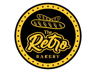 The Retro Bakery logo design by cikiyunn
