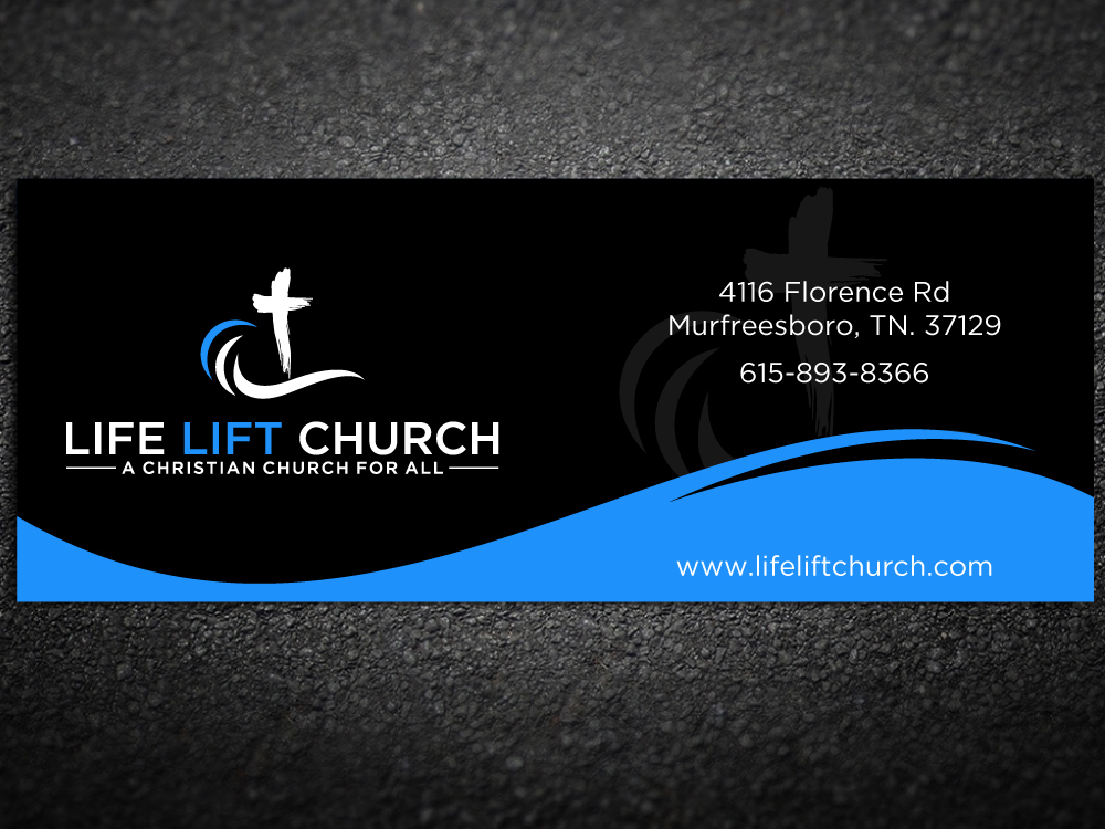 Life Lift Church logo design by labo