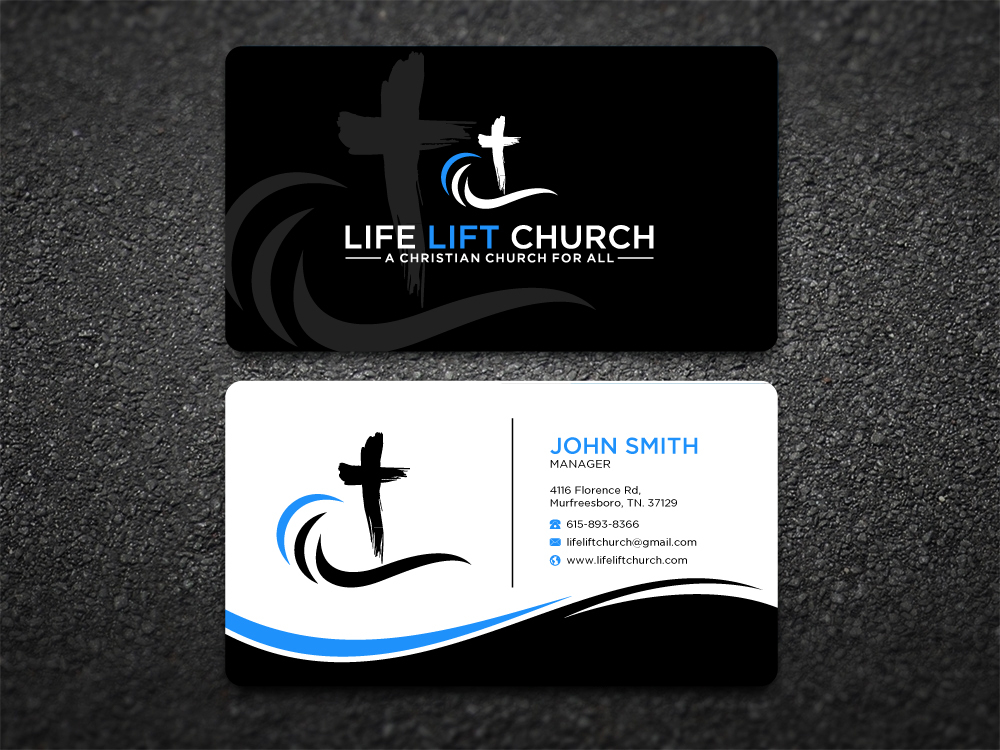 Life Lift Church logo design by labo
