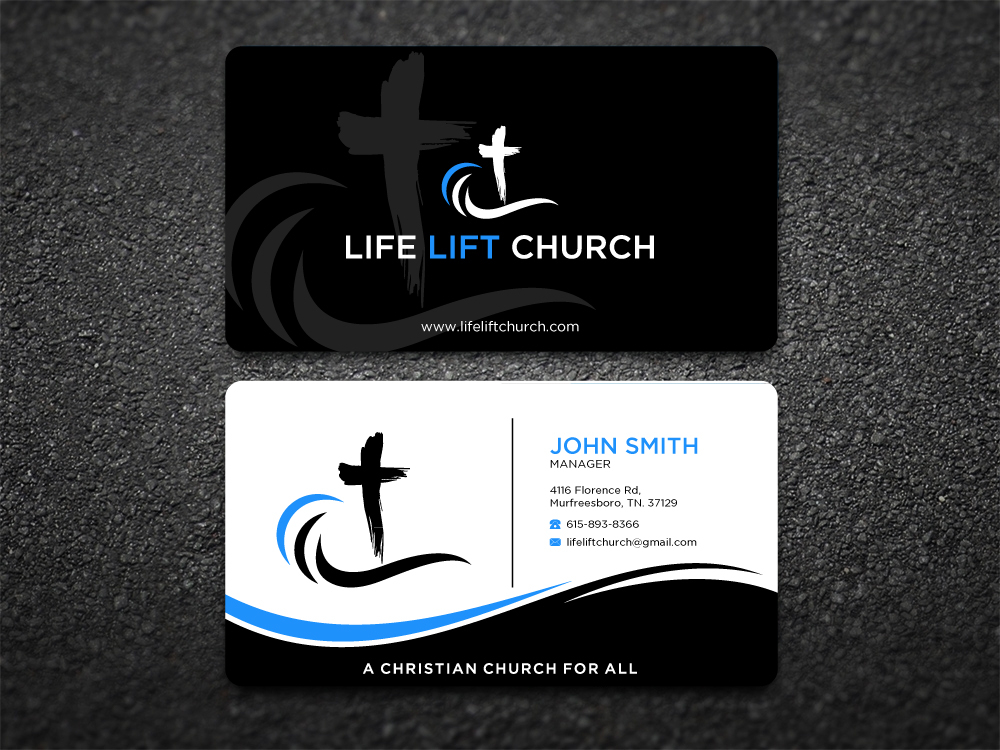 Life Lift Church logo design by labo