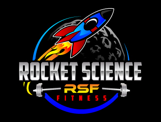 Rocket Science Fitness logo design by jaize