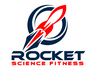 Rocket Science Fitness Logo Design